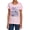 Pink, variant on DC Ww for President Women's T Shirt, Athletic Heather, Small