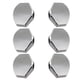 thumbnail image 1 of Juego de 6 botones de clavija de afinación de guitarra acústica con tornillo plata Yuyangstore Botón de la clavija de afinación de la guitarra, 1 of 8