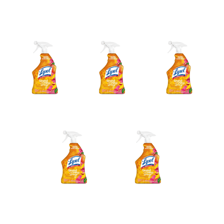 Lysol Mango & Hibiscus 5 pack bottles ( 22floz x 5 )