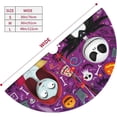 thumbnail image 4 of Cute Skull Pattern Christmas Tree Skirt 36" for Halloween Thanksgiving Xmas New Year Decor Mat Party Holiday Home Occasion Decorations Supplies, 4 of 6