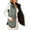 Grey, variant on Plus Size Coat Women's Long Winter Lapel Quilted Vest Warm Lined Outdoor Sleeveless Jacket with Drawstring and Pockets