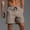 Khaki, variant on Workout Shorts Men Qiggri Men Casual Fashion Solid Shorts With Pocket Elastic Waist Short Pants Mens Shorts Athletic