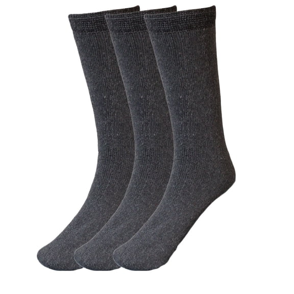 Men Heavy Duty Work Socks 3 Pairs Size 9-11 Gray