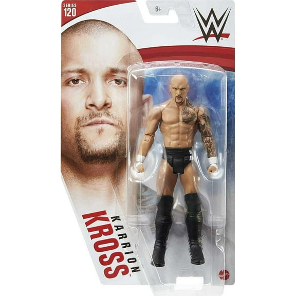 WWE Kross 6 in Action Figure Posable Toy and Collectible For Ages 6 Years Old & Up