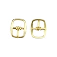 thumbnail image 2 of INSPIRE CHIC Unisex Metal Oval Shape Single Prong Pin Needle Clip Buckles Gold One Size, 2 of 6