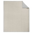 thumbnail image 5 of Levtex Home - Aditya Taupe - Throw - Bordered Medallion - Grey White Taupe - Throw (50x60in.) - Cotton, 5 of 6