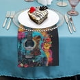 thumbnail image 4 of PHYHOO Watercolor Music Guitari Dinner Napkins Soft Cloth Napkins Printed Table Napkins for Parties Weddings Event  2 PCS, 4 of 7