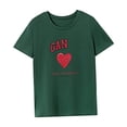thumbnail image 4 of Camiseta para mujer, disfraz de verano, ropa deportiva, camisetas de verano para viaje, senderismo XL, 4 of 7