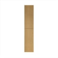 Image result for Golden Oak Plywood 59 Inch Tall Narrow 2-Door Wall Mounted Storage ...