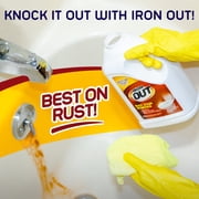 IRON OUT Rust Stain Remover Powder, 1 lb 12 oz Bottle