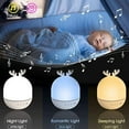 thumbnail image 2 of Jinsinto Baby Projector Night Light, Projector Lamp with 8 Songs, 6 Projection Movies, LED Child Night Light Musical Light Lamp 360° Rotation for Christmas, Children's Birthday, 2 of 5