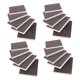 thumbnail image 1 of 20 piezas de papel abrasivo de esponja, herramienta de limpieza de papel de lija de metal, almohadillas de lijado de esponja para platos en grano 120 240 400 600 800, 1 of 8