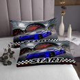 thumbnail image 3 of Erosebridal Teens Racing Car Coverlet Set King,Extreme Sports Bedding Set,Fast Car Decor,Ultra Soft,3 Pieces, 3 of 5
