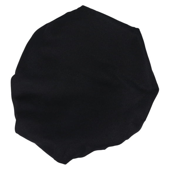 Soimiss 1Pcs Cooking Caps Black Fabric Chef Hat for Boys Girls Parties