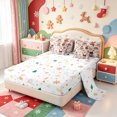 thumbnail image 3 of Manfei Vintage Winter Snow 7-Piece King Bedding,Western Xmas Festive King Bed in a Bag,Xmas Reversible, 3 of 7