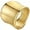 Gold, variant on 20mm Width Chunky Wide Stainless Steel Wedding Band Statement Promise Anniversary Ring