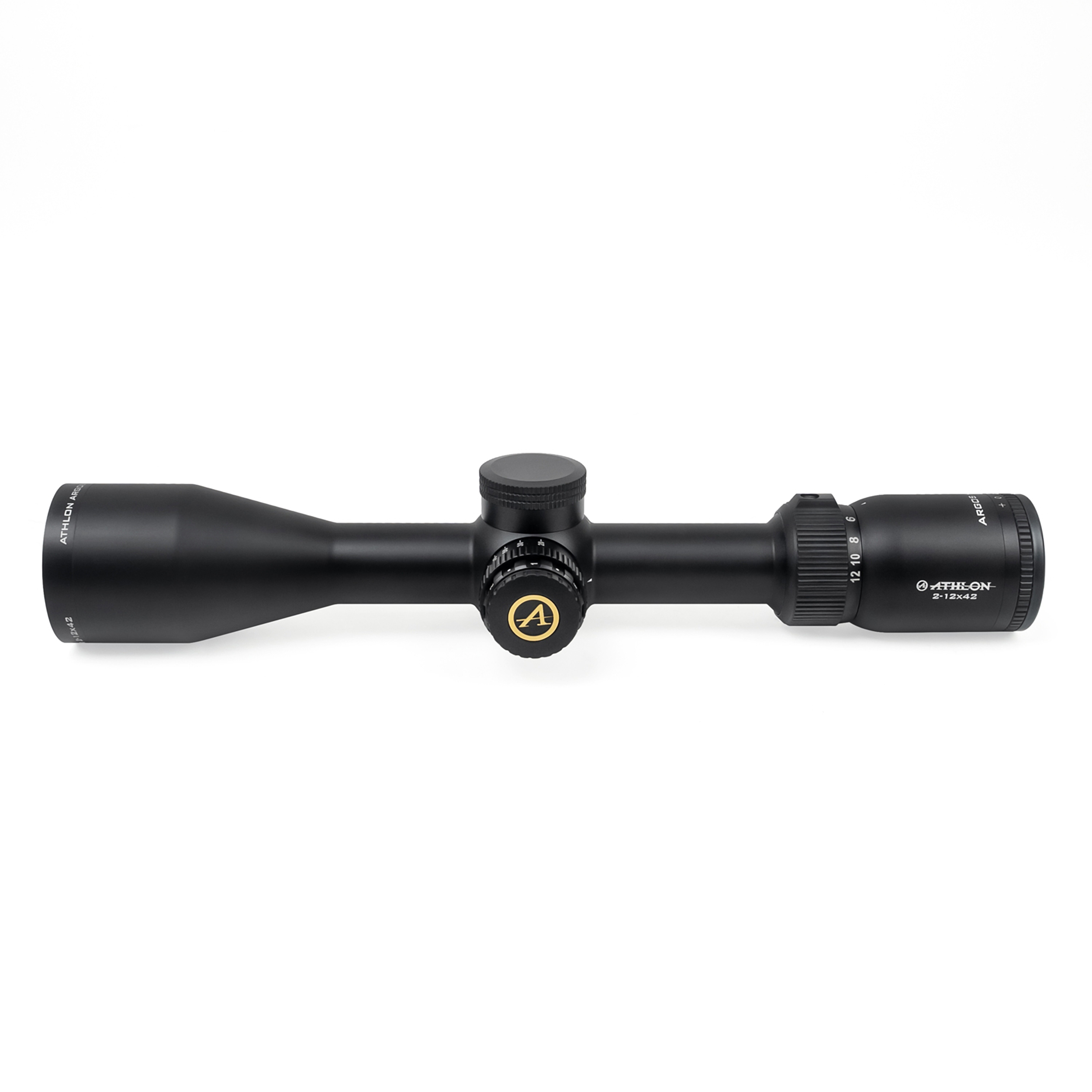Athlon Optics Argos HMR Rifle Scope 2-12x 42mm Illuminated BDC 600A Reticle Matte Black