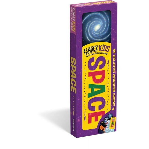 Fandex Kids: Fandex Kids: Space : Facts That Fit in Your Hand: 49 Galactic Wonders Inside! (Cards)