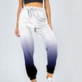 thumbnail image 1 of Puntoco Mujer Moda Casual Estampados Cintura Elástica Pantalones Largos Rectos Pantalones De Chándal Puntoco Puntoco-6717, 1 of 5