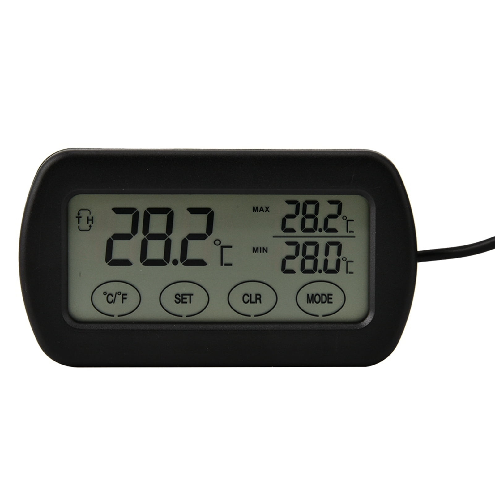Egg Incubator Thermometer, Compact Incubator Thermometer, Lcd Display For Home Reptile