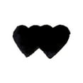 thumbnail image 2 of Washable Heart Shaped Fluffy Bedroom Rug with Non-Slip Backing for Living Room or Bedside, 2 of 6