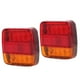 thumbnail image 3 of Luces traseras LED de 2 uds., lámpara de señal de giro trasera resistente a golpes de 12V, Universal para remolque de camión Jadeshay A, 3 of 8