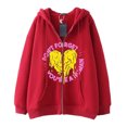 thumbnail image 2 of Dark hip-hop gótico Harajuku Y2k estrella impresa cremallera Sudadera con capucha hombres y mujeres Harajuku chaqueta sudadera, 2 of 5