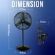 thumbnail image 2 of Ventilador de pedestal Tornado, 2 of 5