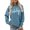Blue, variant on JIAYUE Women's Sweatshirt Autumn Winter Letter Print Crewneck Pullover Long Sleeve Hoodless Sweatshirts Casual Fashionable Soft Fleece Comfortable And Outdoor Play Wear