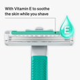 thumbnail image 5 of EXLEAF Sensitive Disposable Razor, 10 Count (1Pack), 5 of 7