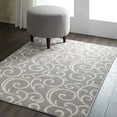 thumbnail image 4 of Eclectic Essentials Gray Bohemian Botanical Area Rug, 4 of 8