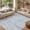 Blue, variant on UERMEI 5'x7' Area Rugs for Living Room, Washable Rugs Boho Moroccan Area Rug Soft Neutral Geometric Bohemian Carpet Distressed Indoor Rug for Bedroom Dining Room Office Foldable Nonslip Rug, Brown