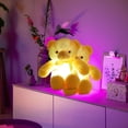 thumbnail image 2 of 2026 New! Creative Light Up LED Inductive Teddy Bear Stuffed Animals Plush Toy Colorful Glowing Teddy Bear, 20- Inch, 2 of 6