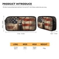thumbnail image 5 of Kuiaobaty Deer American Flag Pattern Backpack School Bags for Boys Girls Kids, 3 Pcs Bookbag Backpacks for Elementary Middle High school Student, Bookbag Set with Lunch Bag and Pencil Case, 5 of 7