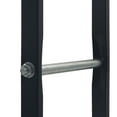 thumbnail image 3 of vidaXL Firewood Rack Black 100x25x100 cm Steel, 3 of 4