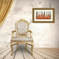 thumbnail image 3 of Villa, Mlli 14x9 Gold Ornate Wood Framed with Double Matting Museum Art Print Titled - Fall In The Woods, 3 of 4