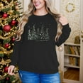 thumbnail image 5 of Christmas Tree Sweatshirts Women Pine Tree Print Shirts Nature Lover Gift Casual Tee Long Sleeve Xmas Pullover, 5 of 7