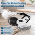 thumbnail image 3 of 2500W Handheld High-Temperature Pressurized Steam Cleaner,15s Quick Steam,Smart Auto Shut-Off with 15 Accessories,1800ml Rapid-Heating SteamCleaner,for Kitchens, Bathrooms, Cars, Sofas, Carpets, 3 of 10