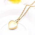 thumbnail image 3 of Woman's Heart Memorial Cremation Jewelry for Ashes Urn Necklace Lockets for Human Ashes Pet Ashes Holder, 3 of 5