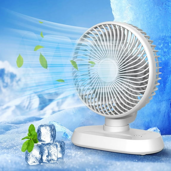 XGFHYJEH Desk Fan, Box Fan, Small Fan, Box Fans for Home, Desk Fans under $15.00, Small Box Fan, Portable Personal Quiet Electric Fan for Home, Plastic