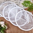 thumbnail image 4 of 4pcs Honey Strainer Filter Nylon Bee Honey Filter bag Mesh White 360x339mm, 4 of 6