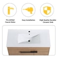 thumbnail image 4 of BNK 36" Bathroom Vanity with Ceramic Sink, Modern Floating Bathroom Vanity or Floor Standing Optional, 4 of 12