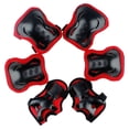 thumbnail image 6 of JEEXI 7 Pack Knee & Elbow Pads for Kids Youth Children Guards Protective Gear Pad Set for Roller Skates Cycling BMX Bike Skateboard Inline Skating's Scooter Riding Sports (Red), 6 of 12