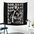thumbnail image 2 of Rod Wave Tapestry Wall Hanging Wall Art Decor Wall Tapestry For Living Room Bedroom Dorm 59x59in, 2 of 7