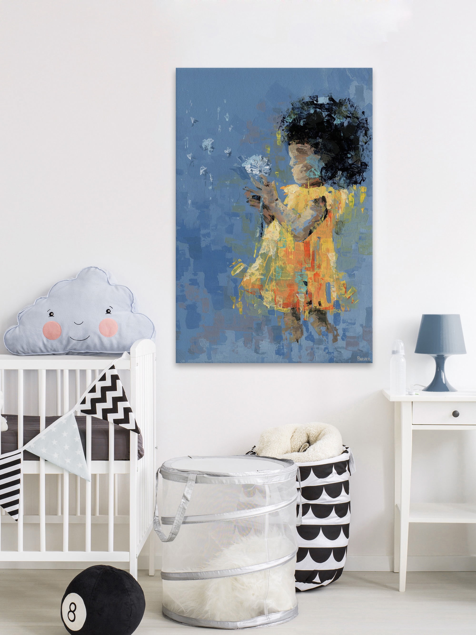 Parvez Taj The Wishing Flower Canvas Wall Art
