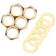 thumbnail image 2 of Juego Tuercas Arandela para Conector Junta Guitarra 3/8 Pulgadas (dorado), 2 of 4