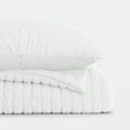 thumbnail image 3 of Seersucker Textured Comforter Set Plush All-Season Down Alternative Bedding - Comfort Canopy, 3 of 18
