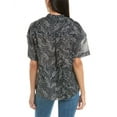 thumbnail image 2 of ALPHA STUDIO womens  Semi-Sheer Top, 42, Black, 2 of 3