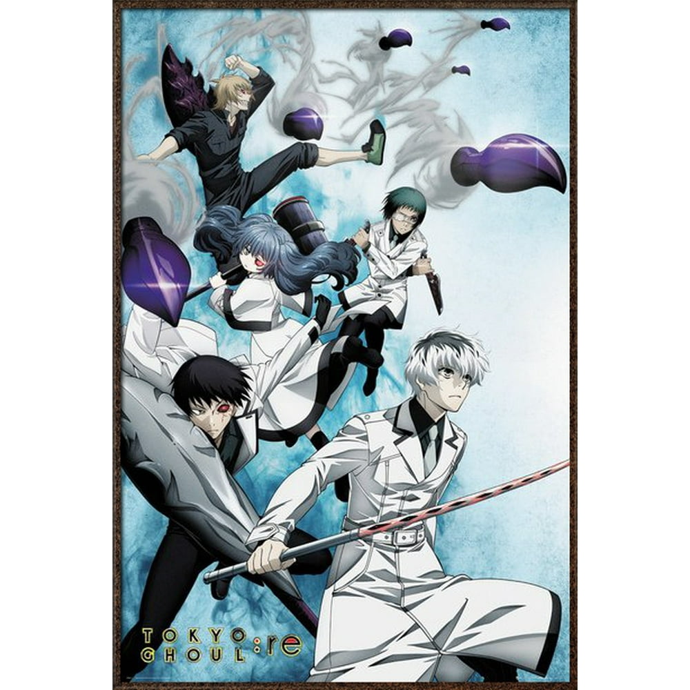 Tokyo Ghoul: RE - Framed Manga Anime Poster / Print (Key Art 2 - Group