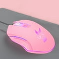 thumbnail image 2 of Lifetechs Wired Mouse Sensitive Plug Play Ergonomic Type C 3200DPI Desk Mouse for, 2 of 8